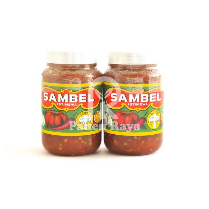

Sambal Bawang Triple Gajah Besar Sambel