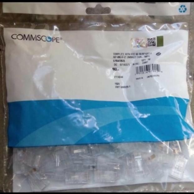 AMP Comscope connector Rj45 cat5 rj45 cat5.e original