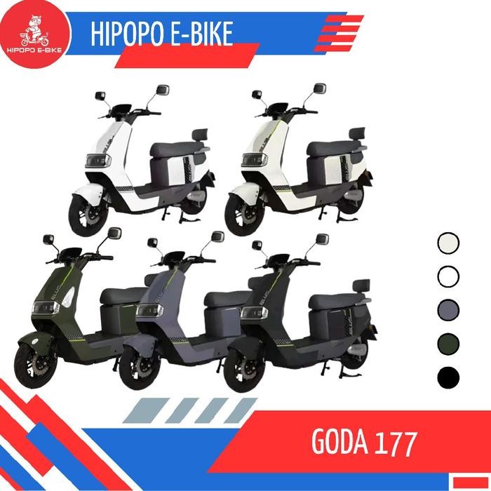 Goda Tank Goda177Plus Gd177 Gd177Plus Sepeda Listrik 1000W , Garansi Resmi