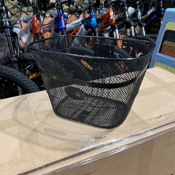 Keranjang Sepeda Depan Besi Besar