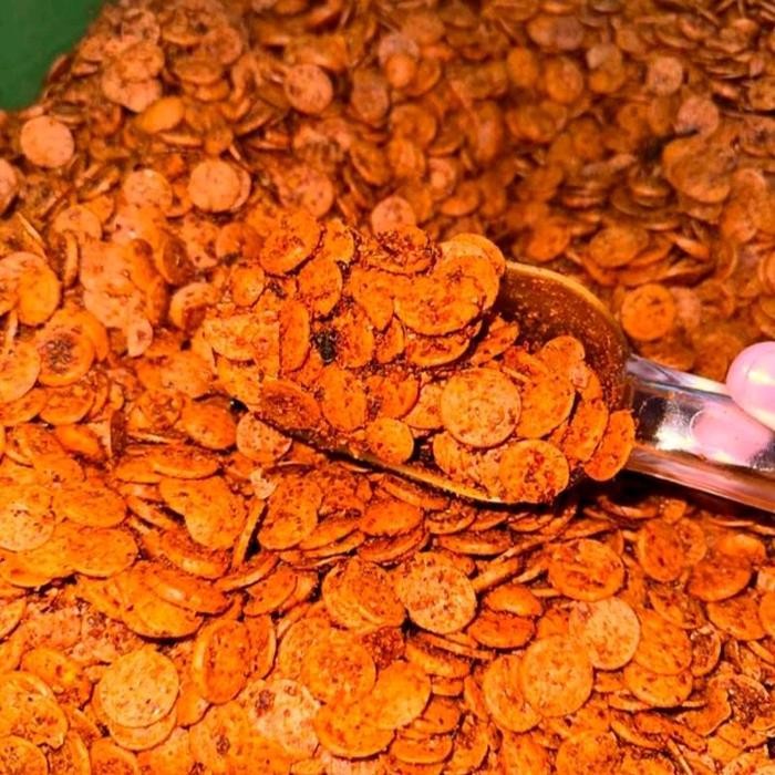 

500gr Sosis Goreng Pedas Daun Jeruk Viral Cemilan Food Snack Food Makanan Kering