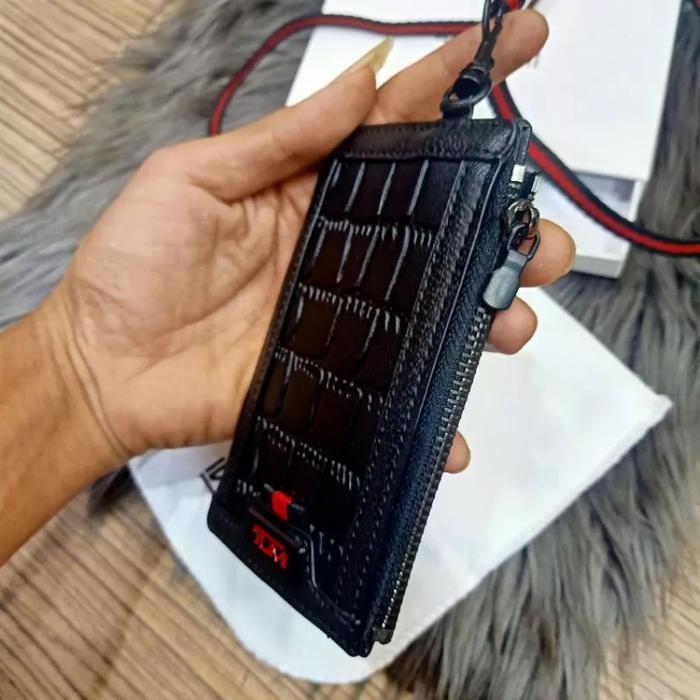 

Dompet id card lanyard wallet name tag import premium quality