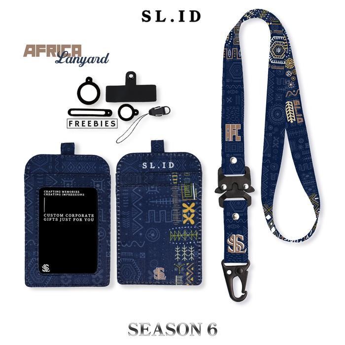 

SL.ID Lanyard Id card Holder Limited Edition 3 Month - Africa Series - Lanyard Type 1