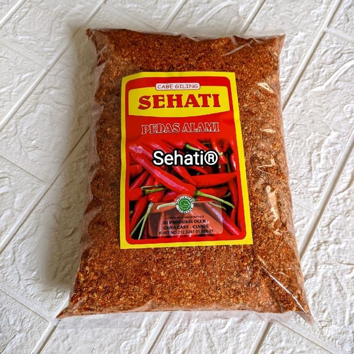 

Cabe Bubuk Jeletot Cabe Kasar Sehati Extra Pedas 1 kg Cocok Chili oil