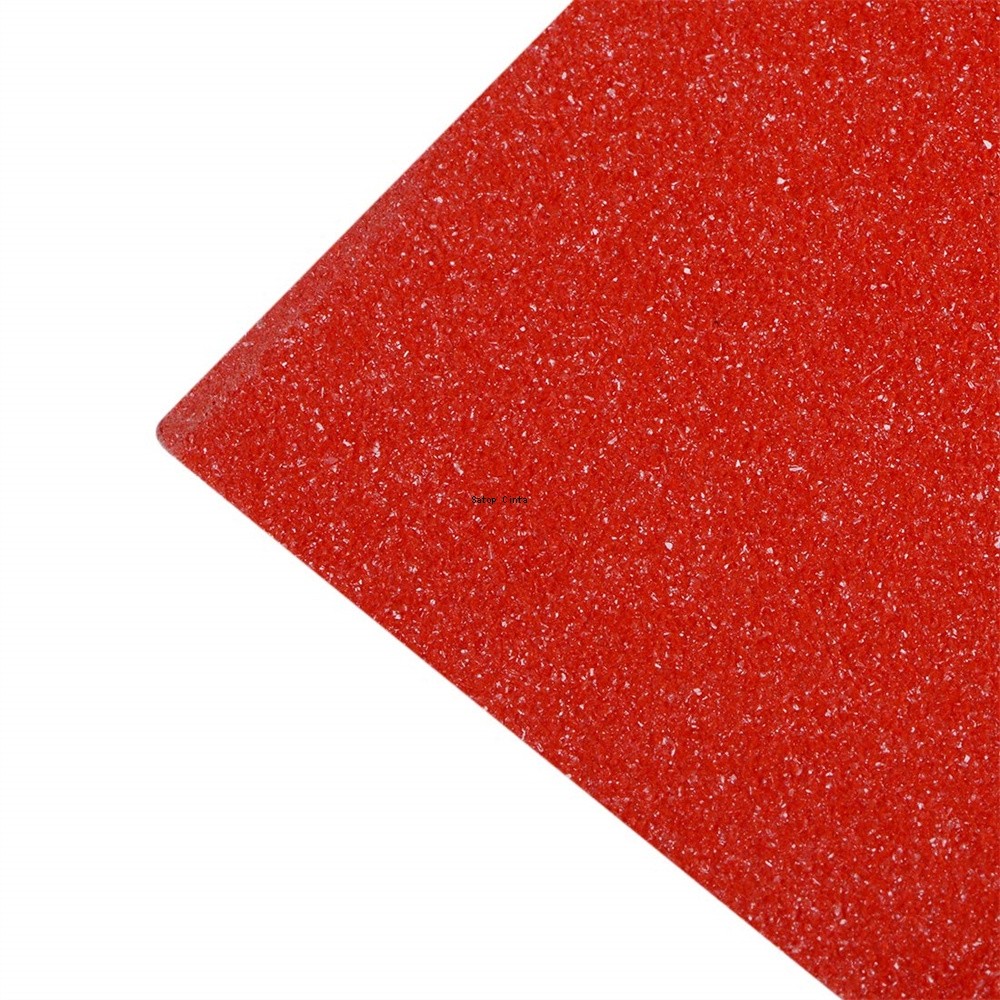 

10cm*5m Red Anti Slip Safety Grit Non Slip Tapes Highest Traction Strips Waterproof Non-Skid Treads