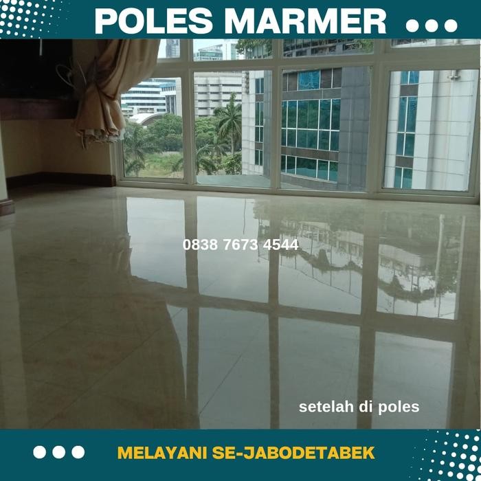 poles lantai tegel, marmer, teraso *