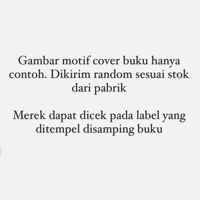 

Buku Tulis Big Boss Campus 50 Lembar / Buku Boxy