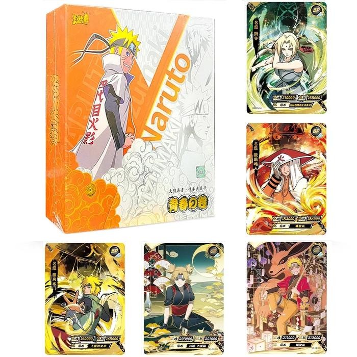 KAYOU Naruto Youth Scroll Gift Box Children's Festival BCR Card Medal