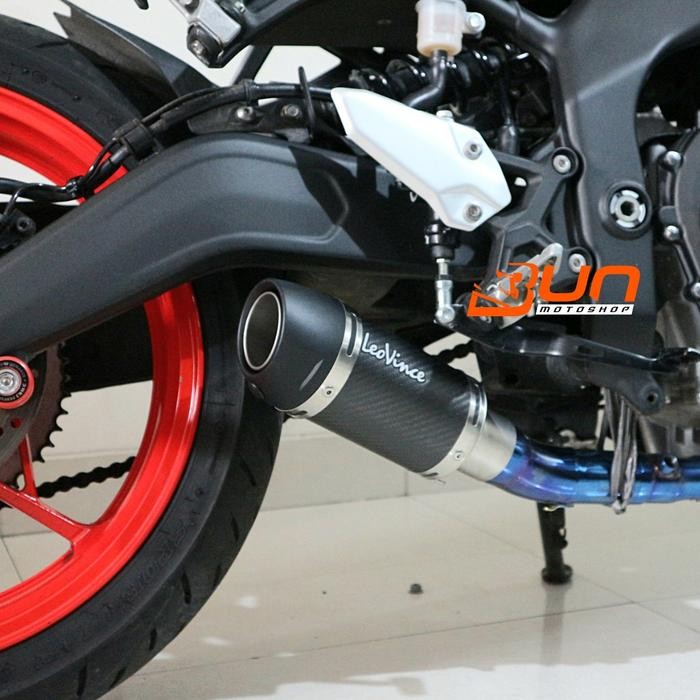 Terlaris Leovince Gp Corsa Evo Short Original Fullsystem Zx25R Zx 25R 2 Midpipe