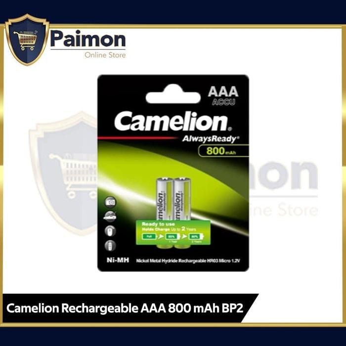 Battery Camelion AAA AlwaysReady 800mAh Rechargeable Bp2
