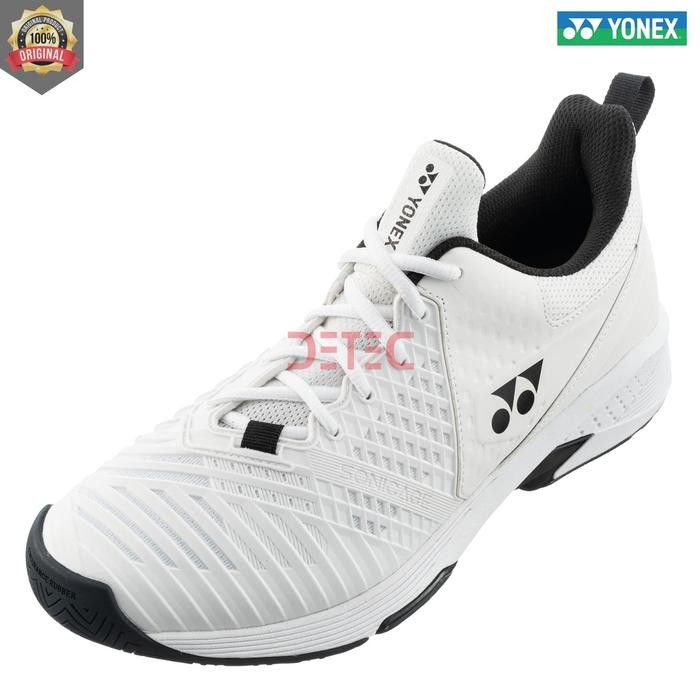 TERLARIS Yonex Power Cushion SONICAGE 3 PLUS Sepatu Tenis - White