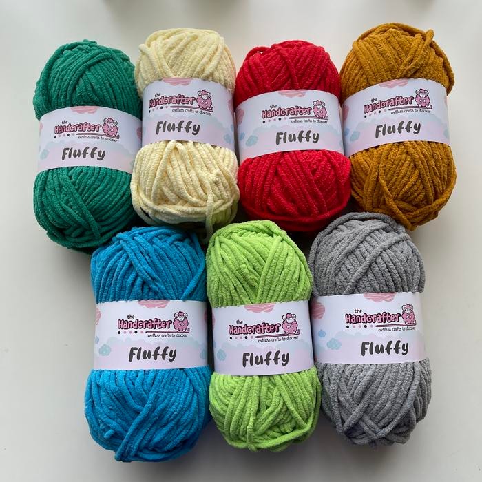 

Benang rajut thehandcrafter fluffy benang handuk 2