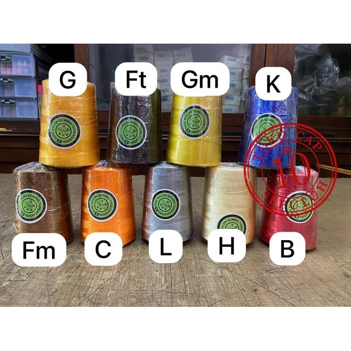 

Benang Nylon Cap Peniti no 8 (cones)