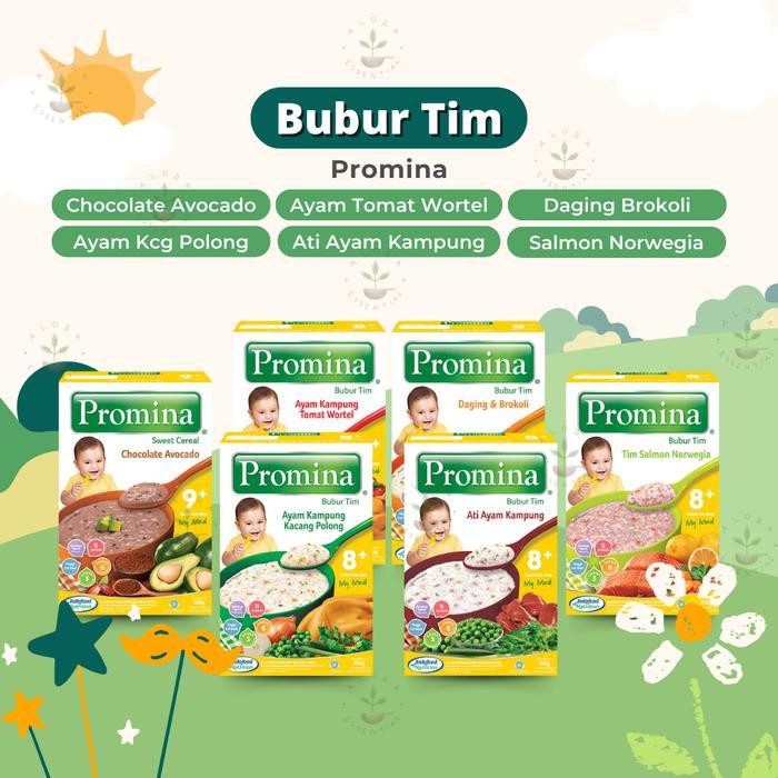 Promina Bubur Bayi - Promina Bubur Tim - MPASI Bayi - Makanan Bayi