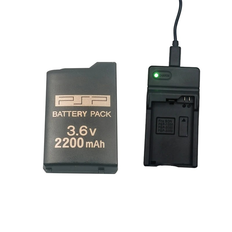 PSP 1000 Lipo Battery 2200mah 3.6V Lithium Rechargeable Battery Replacement For Sony PSP1001 1002