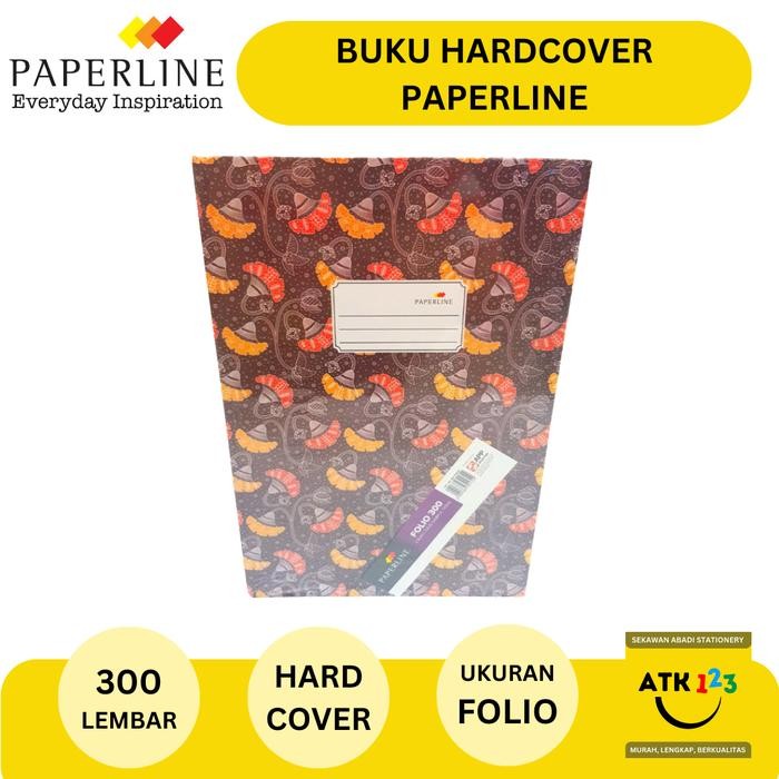 

Buku Hardcover Folio Merk Paperline Isi 300 Lembar