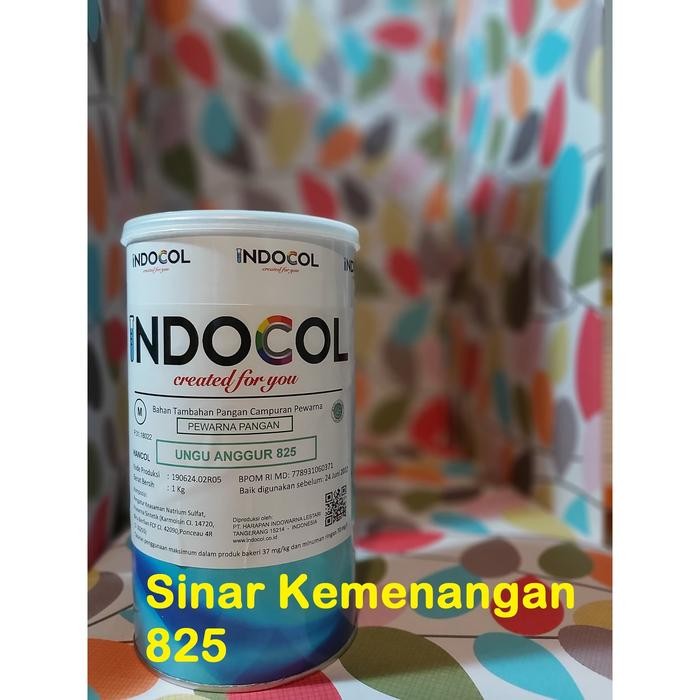 

Pewarna makanan Indocol Violet Grape 825 - Ungu Anggur; 1 kg