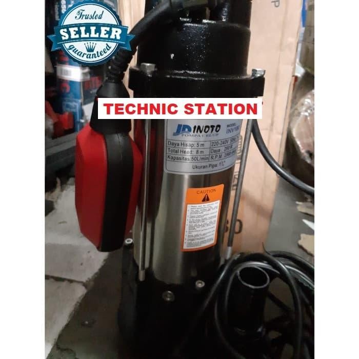 New Pompa Celup Inoto Inv180 Air Kotor Bersih