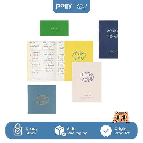 

ANTENNA SHOP 6 Months Study Habit Notebook - Navy