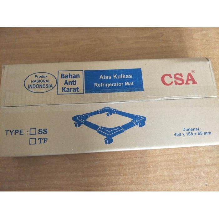 roda kulkas - dudukan kulkas - matras kulkas