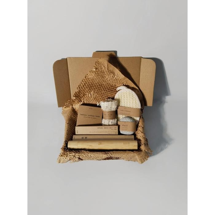 

tiasa hampers eco friendly zero waste travel body care gift set