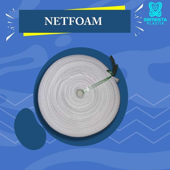 NET FOAM BUAH, FOAM NET BUAH PUTIH Kode 1428