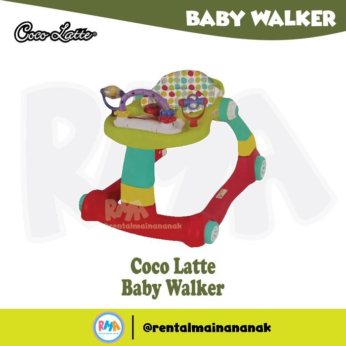 Sewa Mainan Anak Coco Latte Baby Walker