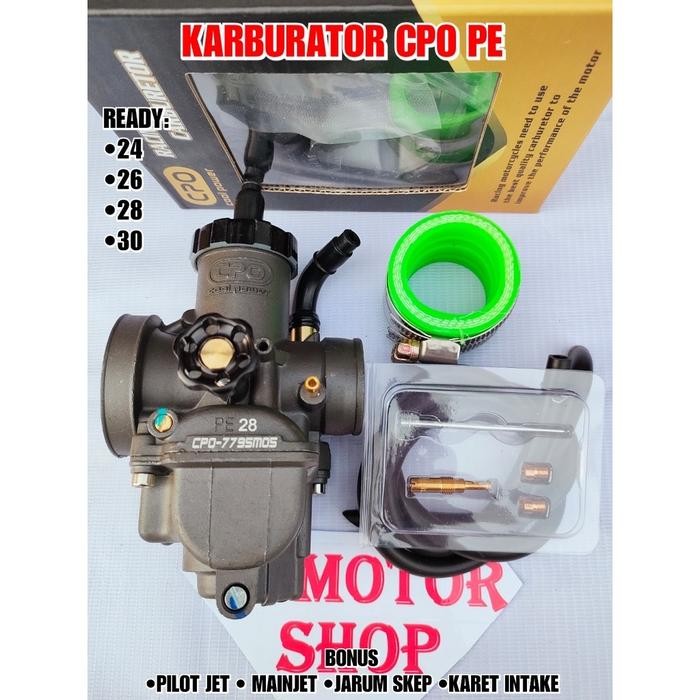 Karbu Karburator Cpo Pe 24 Pe 30 P Racing / Carbu Carburetor Cpo