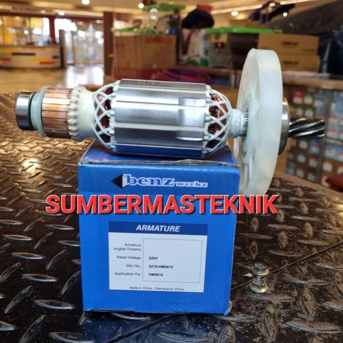 Spesial Angker Makita Hm0810 Armature Mesin Bor Bobok Makita Hm 0810 Benz