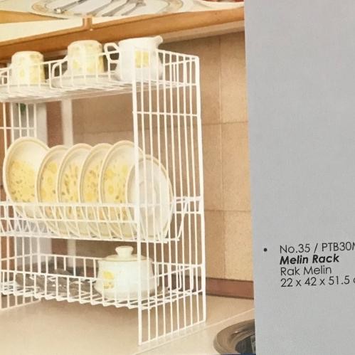Modelline Rak Piring Melin 3 susun