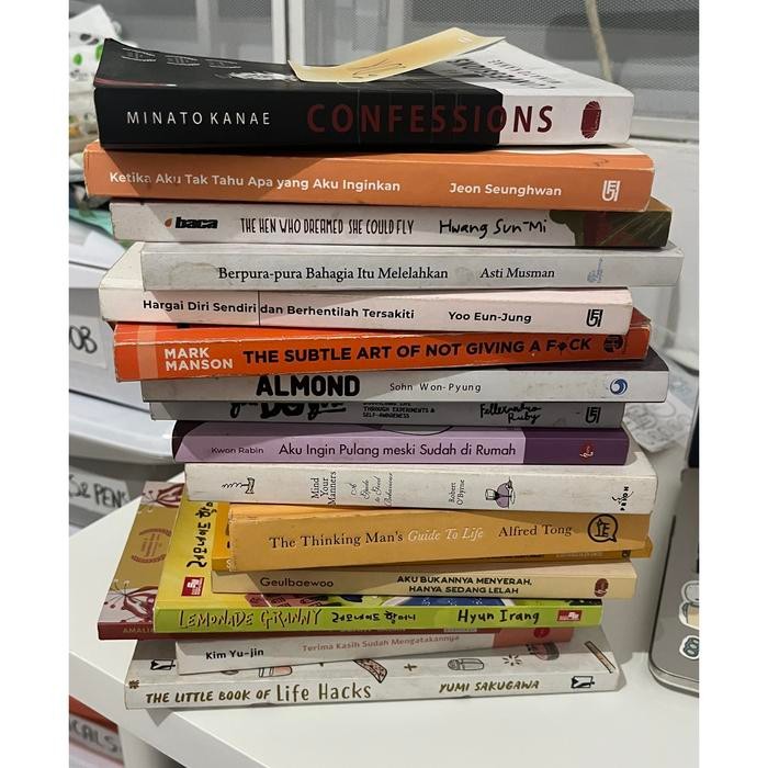 

Preloved Buku Fiksi Nonfiksi - Wantja