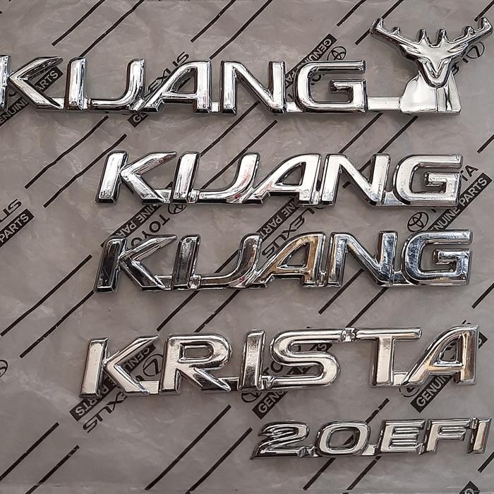 Emblem Logo Kijang Krista 2.0 Set
