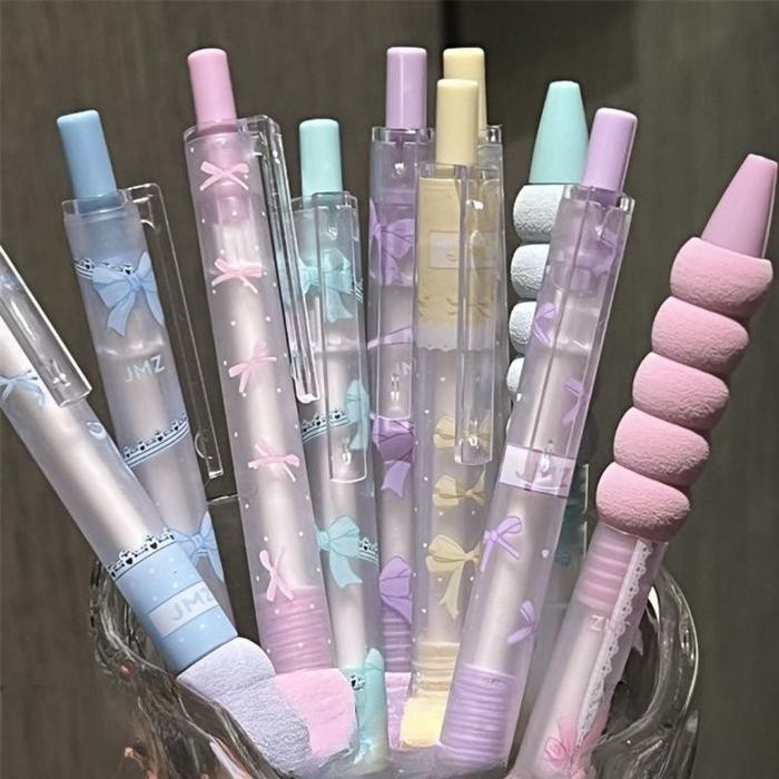 

ORIGINAL [doodledreams] Pulpen PITA 1 SET Isi 4 PCS / Cute Pen / Bolpen Tinta Lucu / Alat Tulis