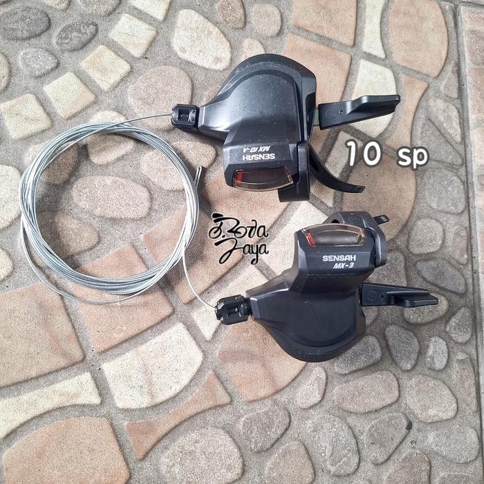 SHIFTER SENSAH 10sp MX3-MX10 3x10speed sparepart sepeda termurah