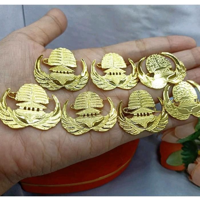 Azka Logo Korpri Lapis Emas Asli/Pin Korpri