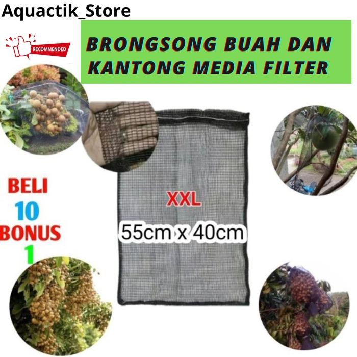 Pembungkus buah brongsong blongsong cover fruit buah kelengkeng anggur jambu air mangga Kode 1039