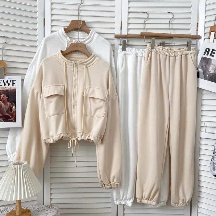 BILI SET BAJU SET OLAHRAGA WANITA-set workout-set olahraga jogging Sport