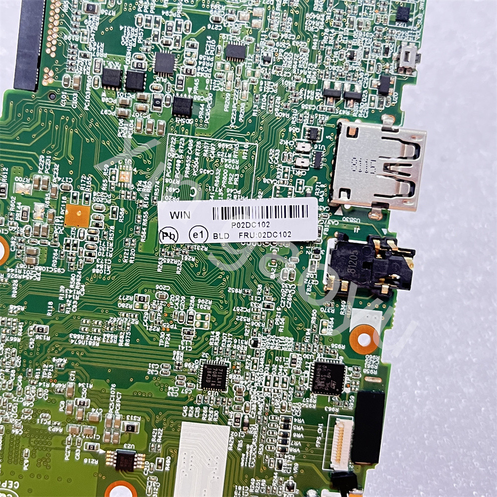 Original For Lenovo Tablet 10 Laptop Motherboard BM5720 02DC102 Mainboard with CPU:N4100 8GB