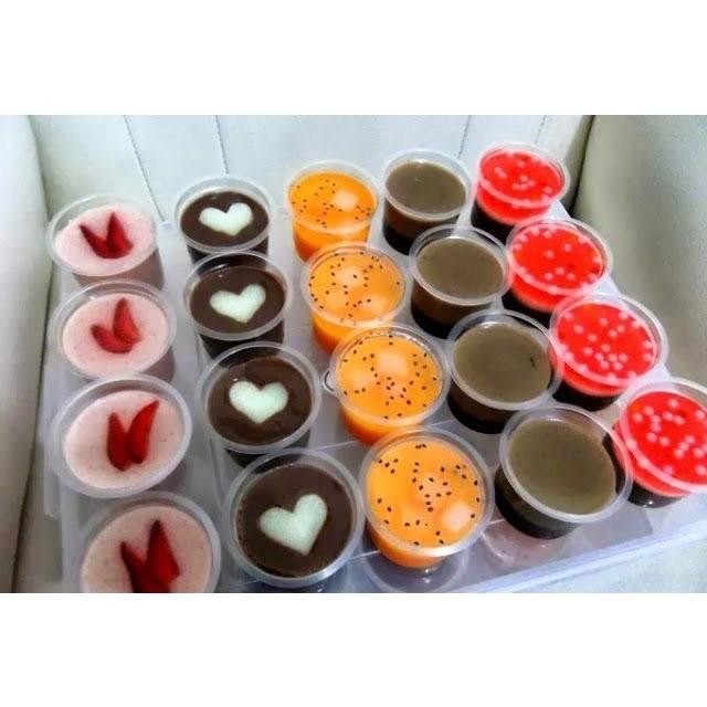 Haan Pudding Kiloan Puding 1 Kg Coklat Strawberry Mangga 1000 Gr