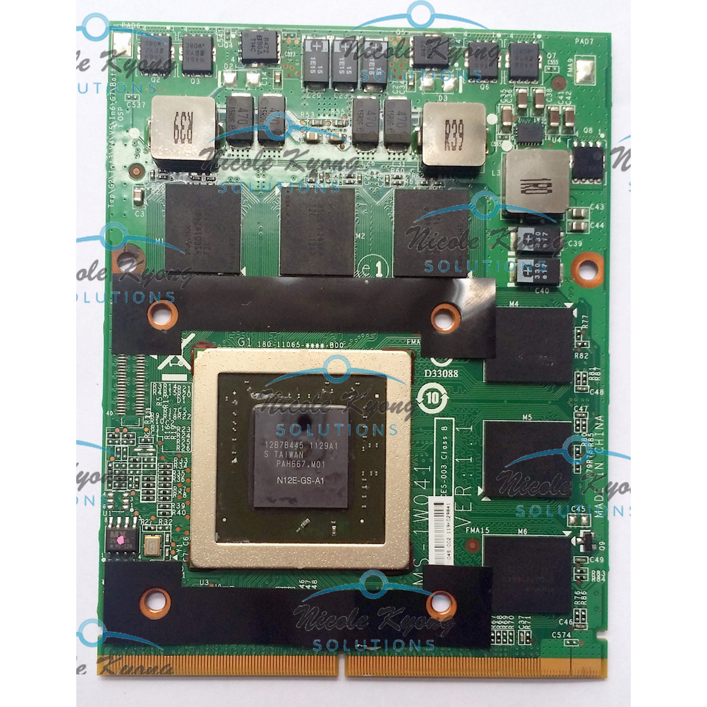GTX560M 560M 1.5G N12E-GS-A1 MS-1W041 for MSI 16F1 16F2 1656 1727 GX740 GX640 GT660 GT780 GT663
