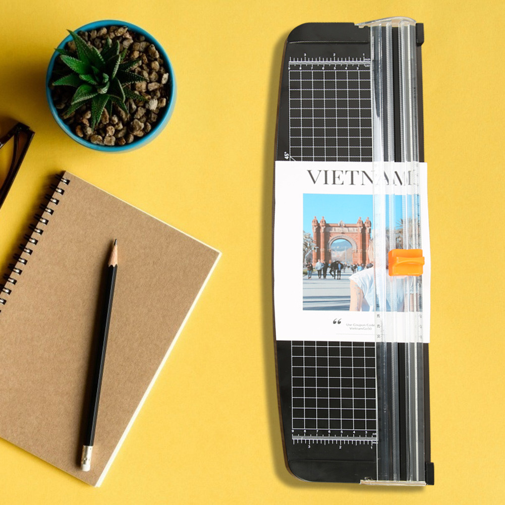 

A3 Paper Cutter Photo Trimmers Plastic Base Card Cutting Blades Office Home Tool