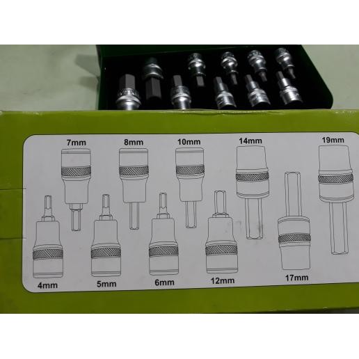 Kunci Shock L Set Tekiro 11Pcs