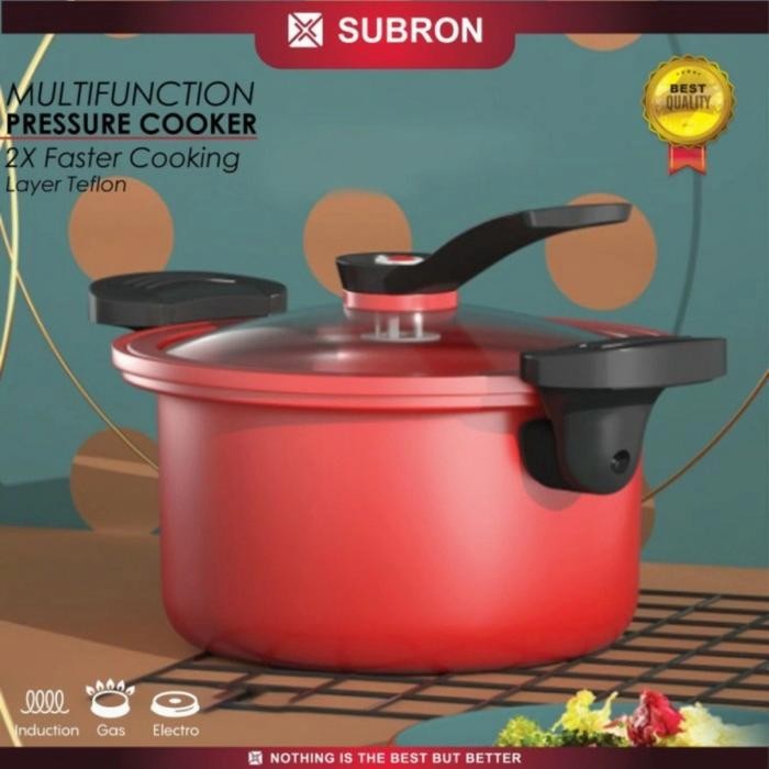 Subron Panci Presto Teflon 3.5Liter Pressure Cooker