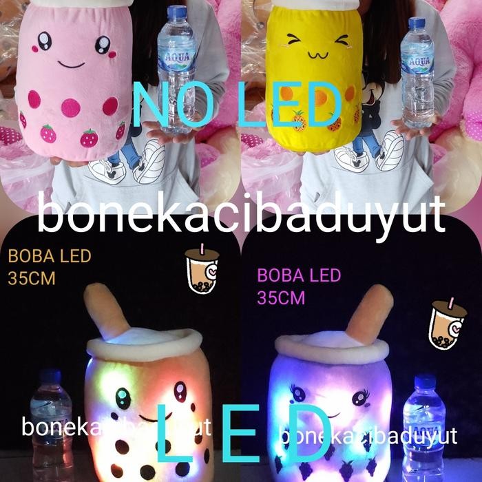 Boneka Boba Lembut 35cm Lucu