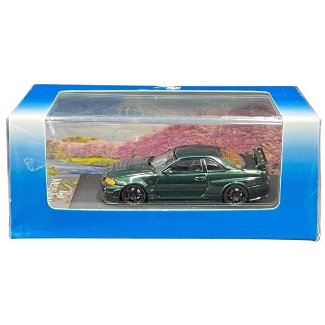 Fuji 64 Nissan Skyline GTR R34 Z-Tune CRS Dark Green