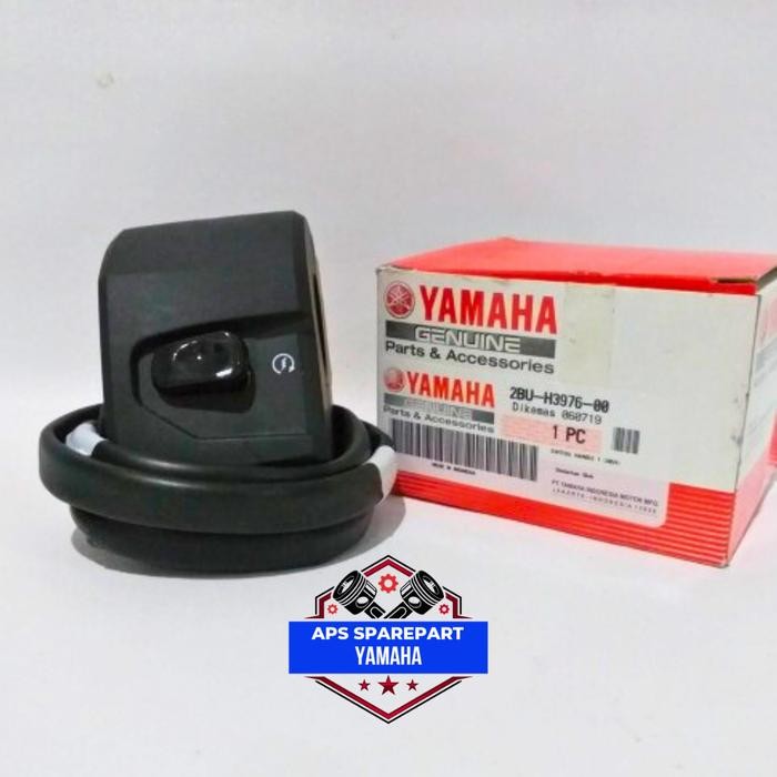 Original Yamaha Saklar Sakelar Switch Handle Holder XRide115 X Ride 115 X-Ride 115 Kanan Kiri 2BU