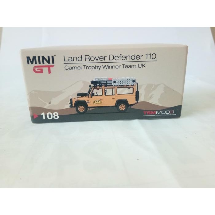 LAND ROVER DEFENDER CAMEL THROPY BY MINIGT