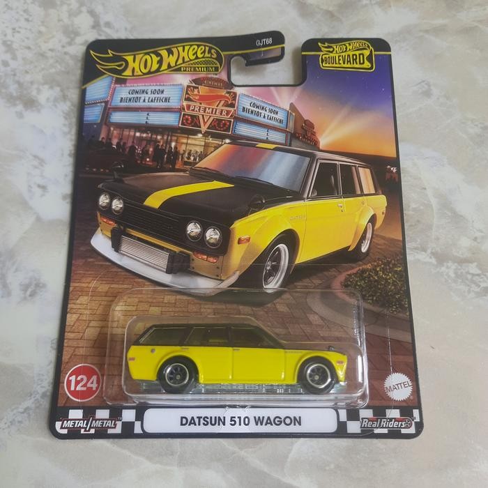 hotwheels premium boulevard datsun 510 wagon