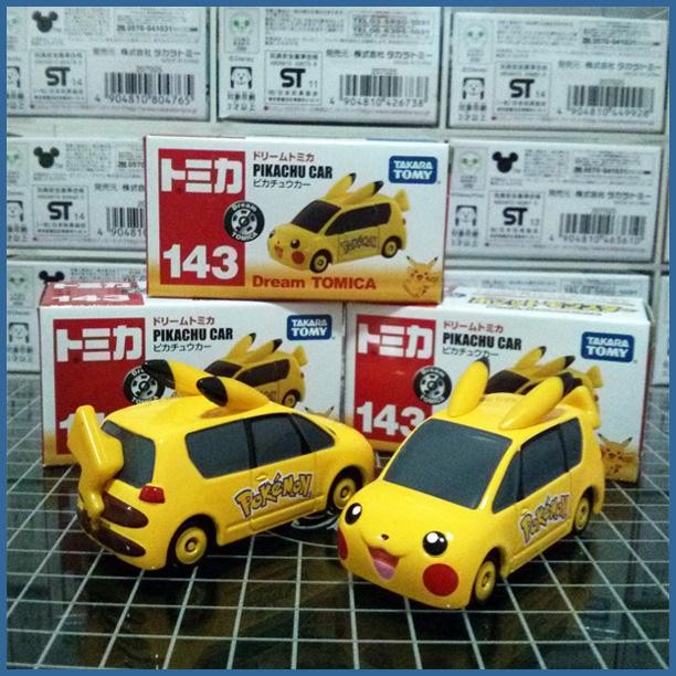 Tomica Dream Pokemon Pikachu Car