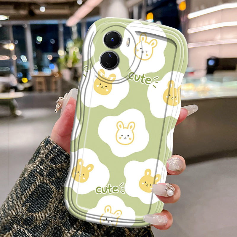 Casing Hp Untuk VIVO Y16 Y35 5G Y56 5G Y35 4G Case Casing Graffiti kelinci Kasing HP Kesing gelomban